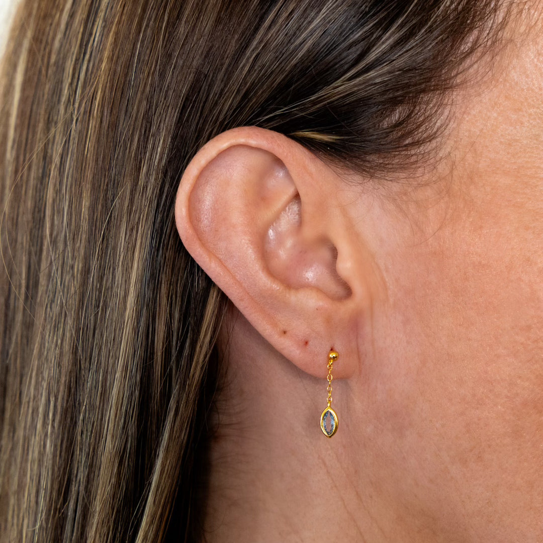 Aquamarine Dream earrings